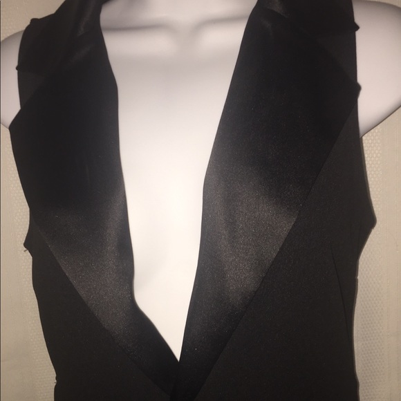 Blush Blush Romper Shorts Black Satin Collar Sz Sm the Popular SKORT! - Picture 4 of 5